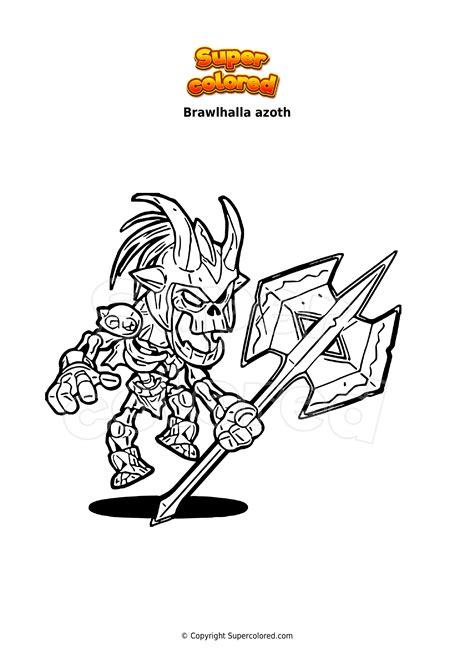 Brawlhalla Coloring Pages Coloring Pages