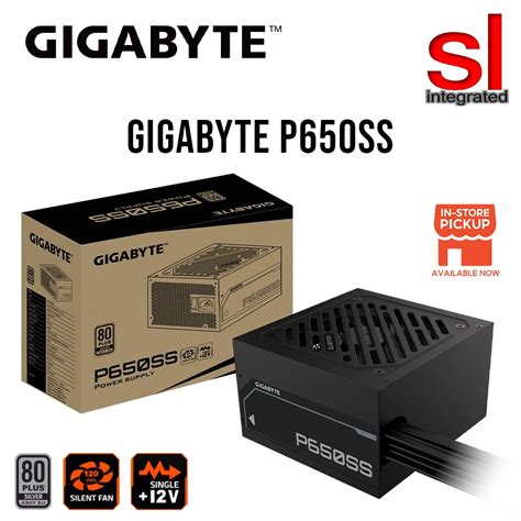 Gigabyte P650ss 80 Silver 650w Power Supply Shopee Malaysia