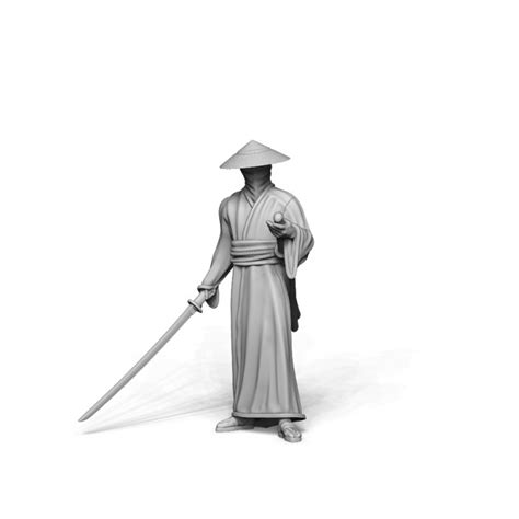 3d Printable Ronin Bushido Way Of The Warrior Kickstarter By