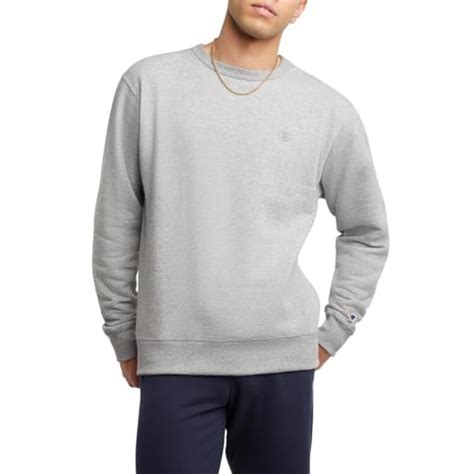 Champion Men S Crewneck Powerblend Fleece Sweatshirt Crewneck Sweatshirts Reg Or Big And Tall