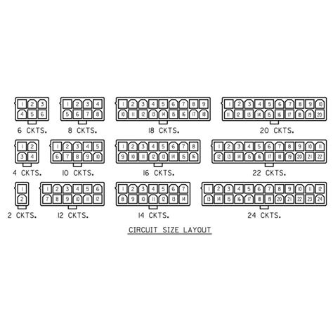 MOLEX MINI-FIT 4-pin straight female socket