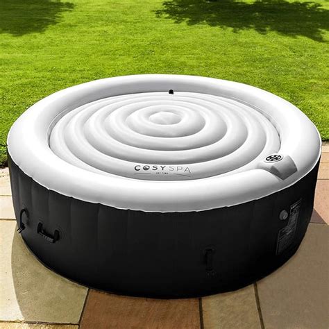 Cosyspa Energy Saving Hot Tub Spa Cover Inflatable Hot Tub Lid Sizes Protective Rain