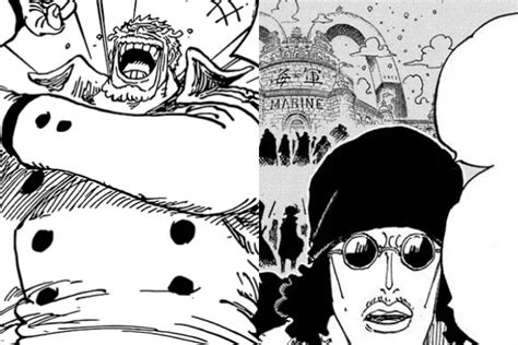 One Piece Chapter Full Spoilers Bepo S Sulong Form Garp Vs