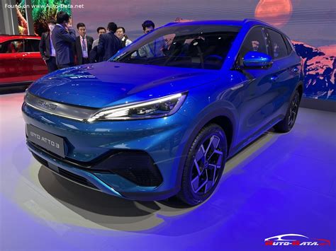 2022 BYD Atto 3 Extended Range 60.48 kWh (204 Hp) BEV | Technical specs ...