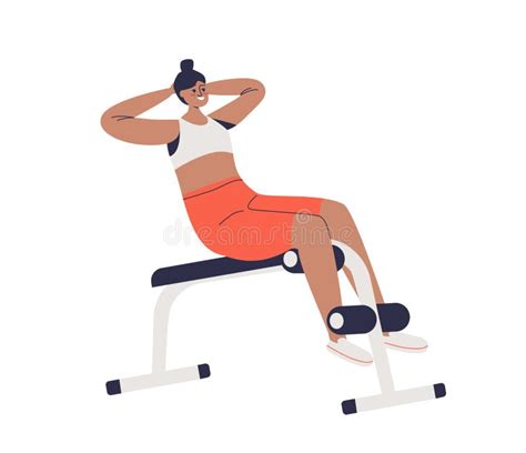 Man Exercising On Bench Press Icon Isometric 3d Stock Vector