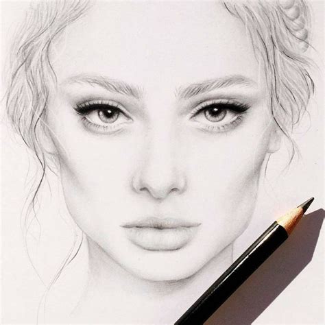 Pencil Drawing Face