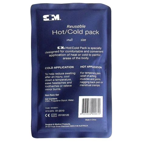 Hot Cold Gel Pack Small X Mm S M Nylon Cover Sss Australia Sss Australia Medical