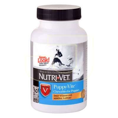 Nutri Vet Puppy Vite Yavru Köpek Vitamin Ve Mineral Tableti 60 Adet