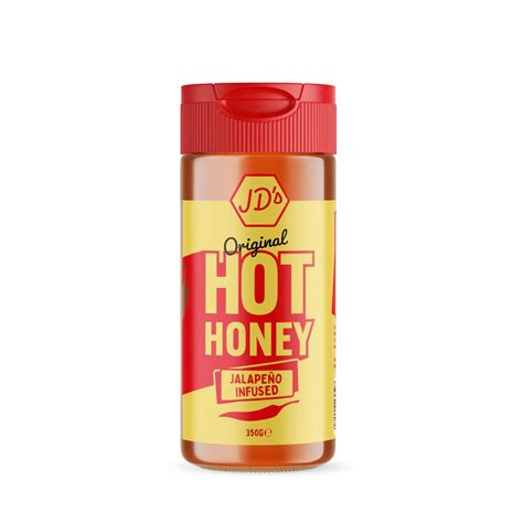 JD S Hot Honey Original 350g IGNEUS PIZZA OVENS UK