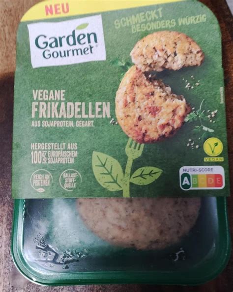 Vegane Frikadellen Garden Gourmet Kal Rie Kj A Nutri N Hodnoty