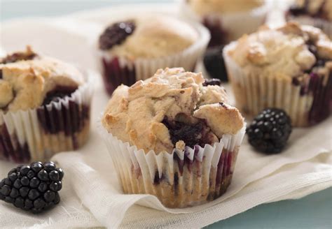Gluten-Free Blackberry King Arthur Flour Muffins | Driscoll's