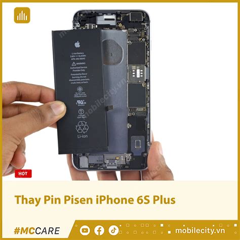 Thay Pin Pisen Iphone S Plus Ch Nh H Ng Gi R T I H N I N Ng