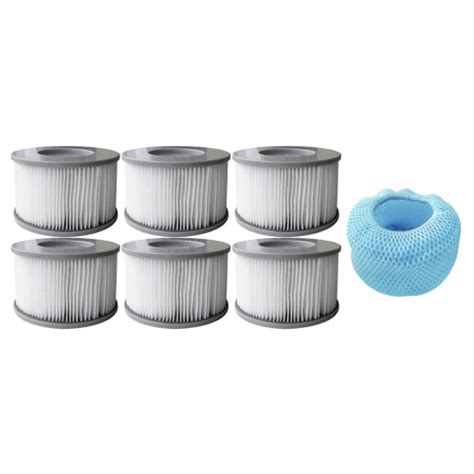 Mspa Pack Of 12 90 Pleats Filter Cartridges With Mesh Cover Pool Spa Hot Tub Accessories On OnBuy