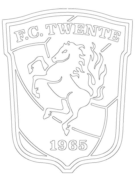 Image à colorier FC Twente topcoloriages fr