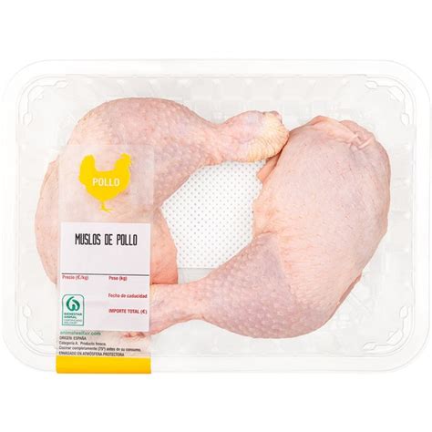 Muslos De Pollo Unidades Peso Aproximado Bandeja G Supermercado