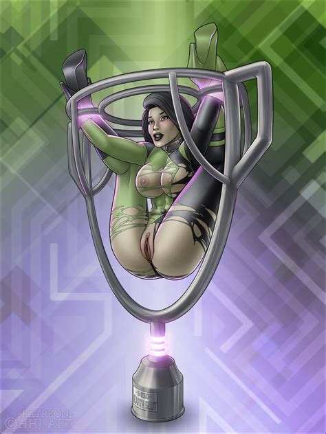 PATREON Kim Possible Trophy Shego Version By HighHeeledJill Hentai Foundry
