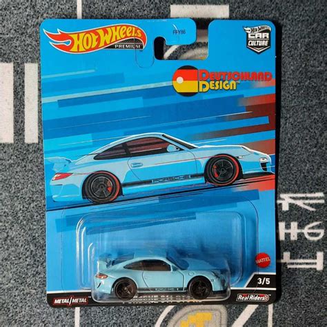 Jual Hot Wheels Premium Porsche Gt Rs Deutschland Design Shopee Indonesia