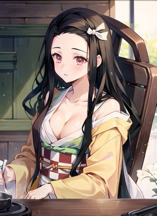 Nezuko Kamado Luscious Hentai Manga Porn