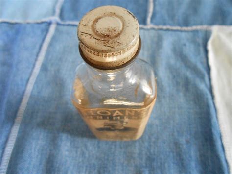 Vintage Sloans Liniment Bottle Etsy