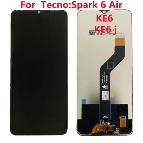 Tecno Spark 5 Air KD6a LCD 디스플레이 터치 스크린 디지타이저 어셈블리 Tecno Spark 6 Air