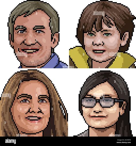 Pixelated Face