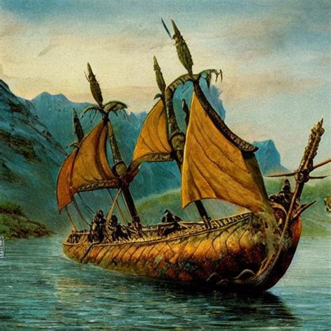 longship  ekeladolf  deviantart