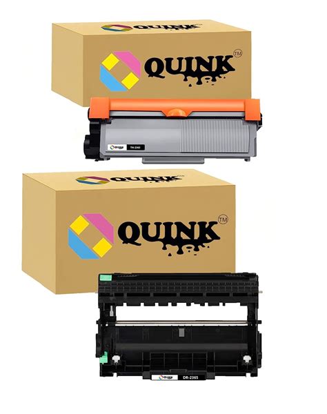 Qunk Tn Dr Toner Cartridge Drum Unit Compatible For