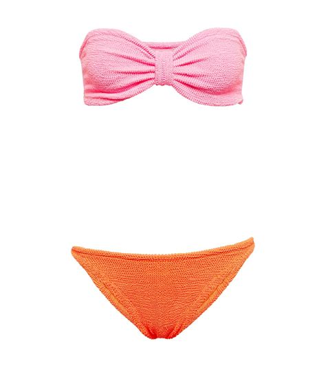 Hunza G Duo Jean Bandeau Bikini Hunza G
