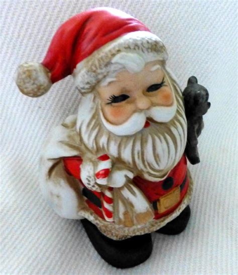 Santa Ceramic Bank Vintage By Darcydewvintage On Etsy