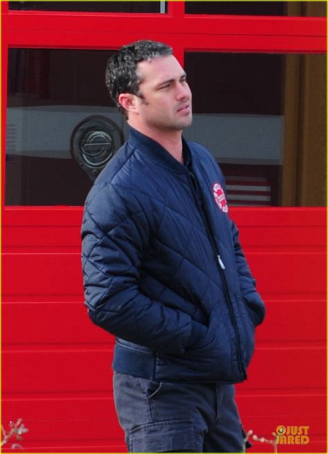 Taylor Kinney And Jesse Spencer Chicago Fire Set Photo 2765041