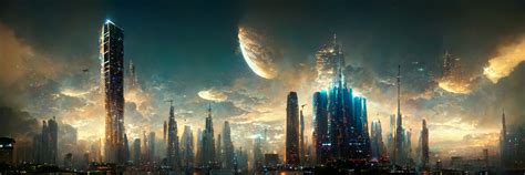 artstation futuristic city