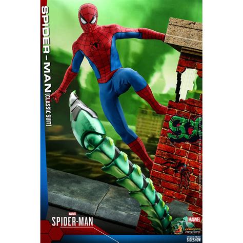 Marvel Classic Suit Spider Man Scale Figure Hot Toys NL