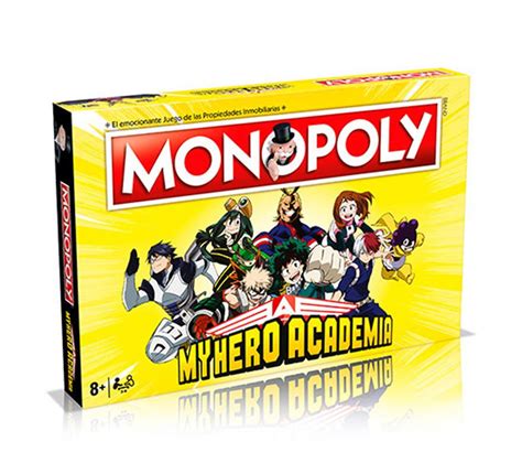 Jogo De Tabuleiro Monopoly My Hero Academia