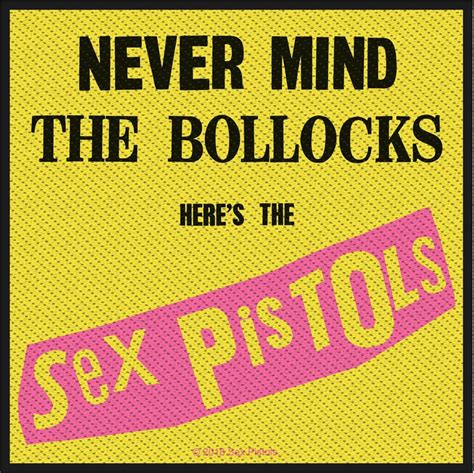 Sex Pistols Nevermind The Bollocks Naszywka Muziker