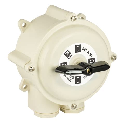 Выключатель пакетный 16А IP56 ПВ2-16 М1 пл. беж. EKF pv-2-16-4 Купить ...