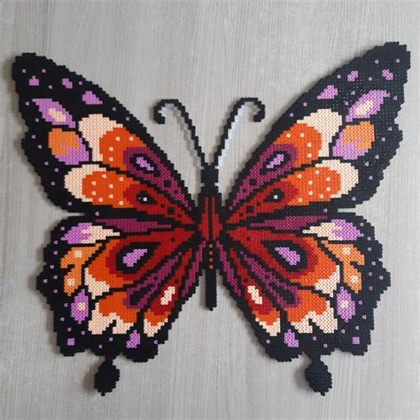 Perle Hama Papillon En Perles Hama Perle A Repasser Modeles