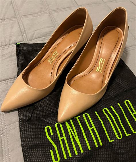 Scarpin Santa Lolla Nude Sapato Feminino Santa Lolla Nunca Usado Enjoei