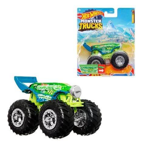 Hot Wheels Monster Trucks 1 64 Carbonator XXL FYJ44 Mattel Real Brinquedos