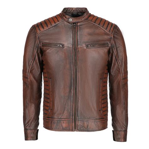 leather jacket for men outfit 9