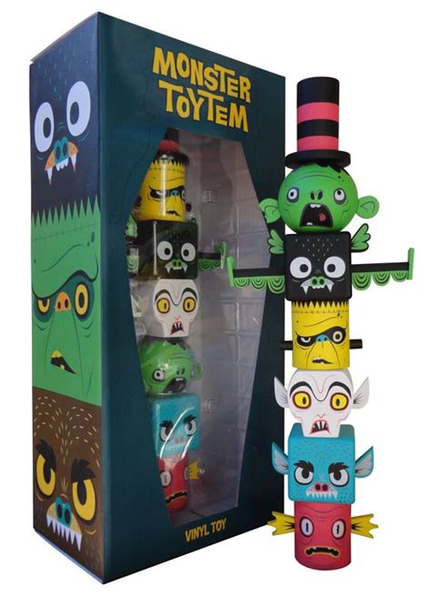 Monster Toytem Kidrobot Exclusive **SOLD OUT** Monster Totem Pole! What ...