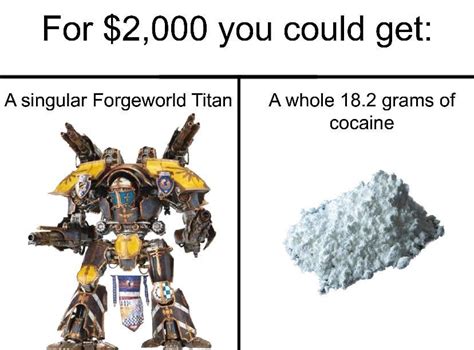 You Can Only Pick One R Warhammer40k