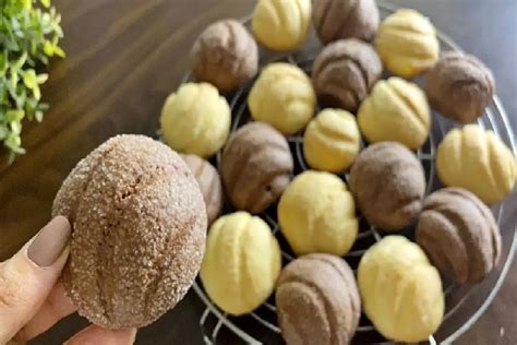 طرز تهیه بهترین کوکی های شکری دو رنگ فقط در ۱۰ دقیقه فیلم روش پخت