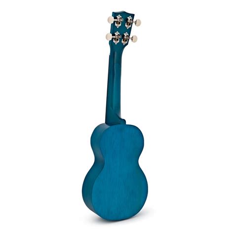 Mahalo Kahiko Ukulele Transparent Blue At Gear Music