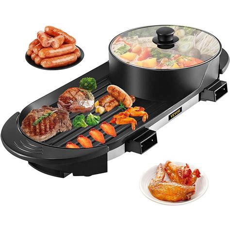 Reviews For Vevor In Bbq Grill And Hot Pot Sq In Aluminum Alloy Electric Bbq Stove