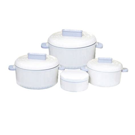 Hy Piece Hot Pot Set Cream Bhojas Collection