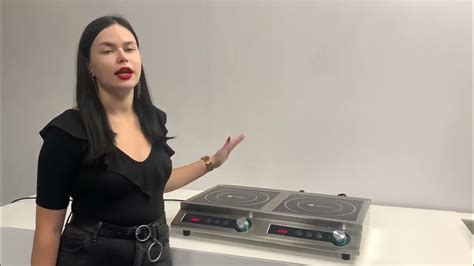Плита индукционная Hurakan HKN ICF70D 720p - YouTube