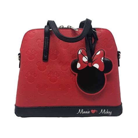 Loungefly Disney Minnie Mouse Loves Mickey Mouse Crossbody Purse