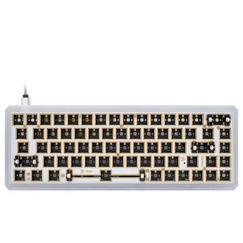 Gk Gk X Gk Xs Rgb Hot Swap Programmable Bluetooth Wired Cnc Case Pcb Plate Cherry Mx