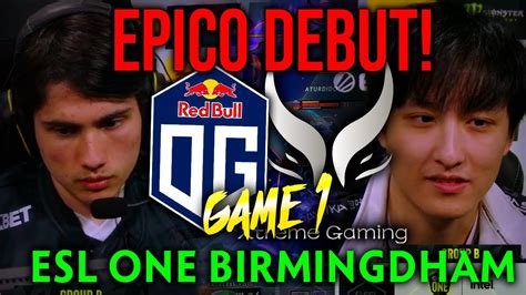 OG Vs Xtreme Gaming GAME 1 Bo2 ESL One Birmingham 2024 Fase De