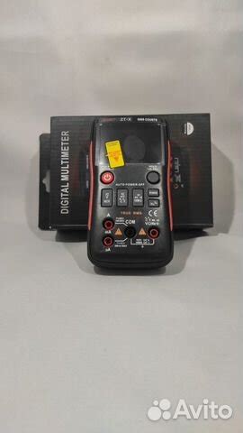 Цифровой мультиметр bside ZT-X Black купить в Москве | Товары для дома ...